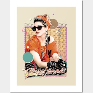 Madonna || Retro Art Posters and Art